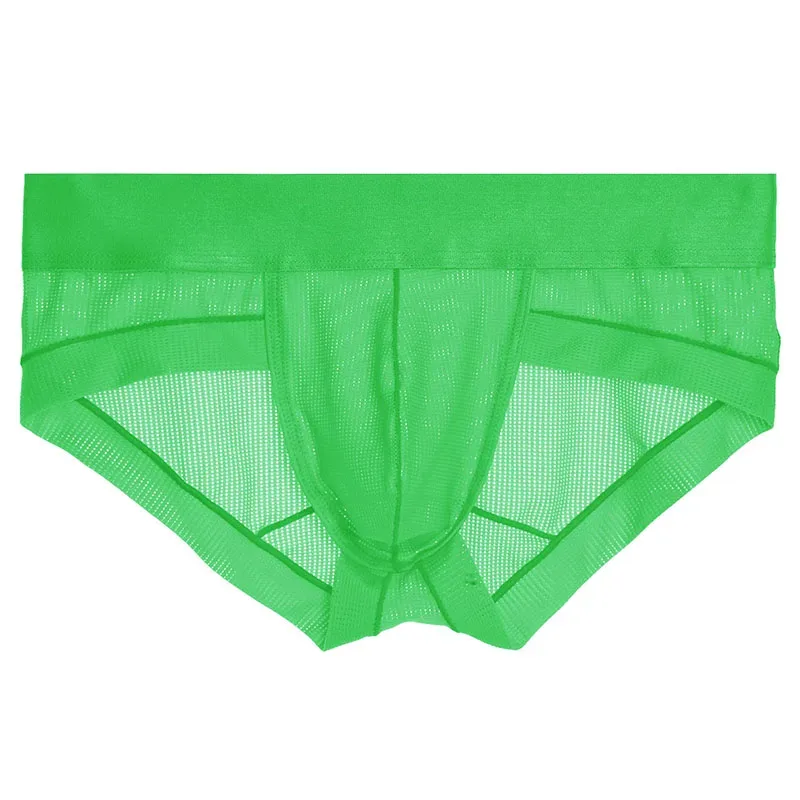 New Underwear for Men's Briefs Cueca Masculina Ropa Interior Hombre Calzoncillos Slip Mesh Breathable Panties S-XL