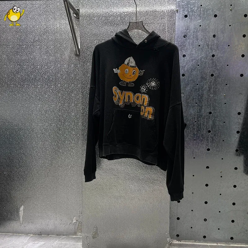 Washed Blue PALY Hoodies Men Woman Vintage Damaged Hole Old Casual High Quality Hip Hop Fashion Zipper Sweatshirts — image 18