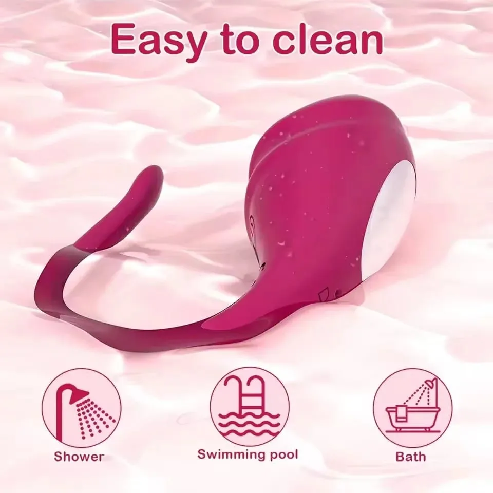 Wireless Vaginal Egg Vibrator App Control G Spot Anal Vibrating Massager Wearable Stimulator Adult Sex Toy for Couples