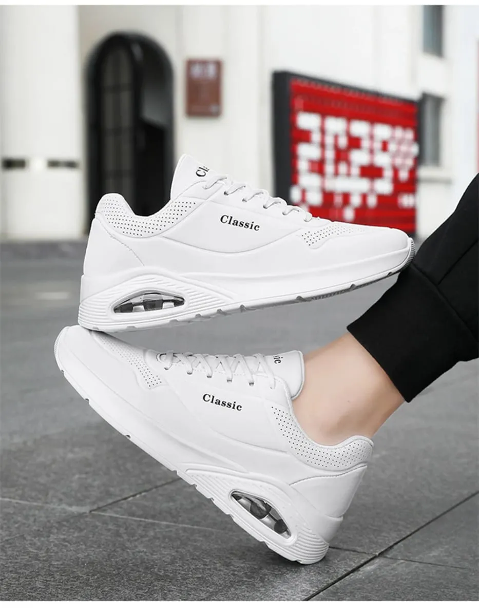 Men's Breathable Shock-Absorbing Running Shoes with Air Cushion Lightweight Low-Top Sneakers for Gym Training Casual Wear — image 10