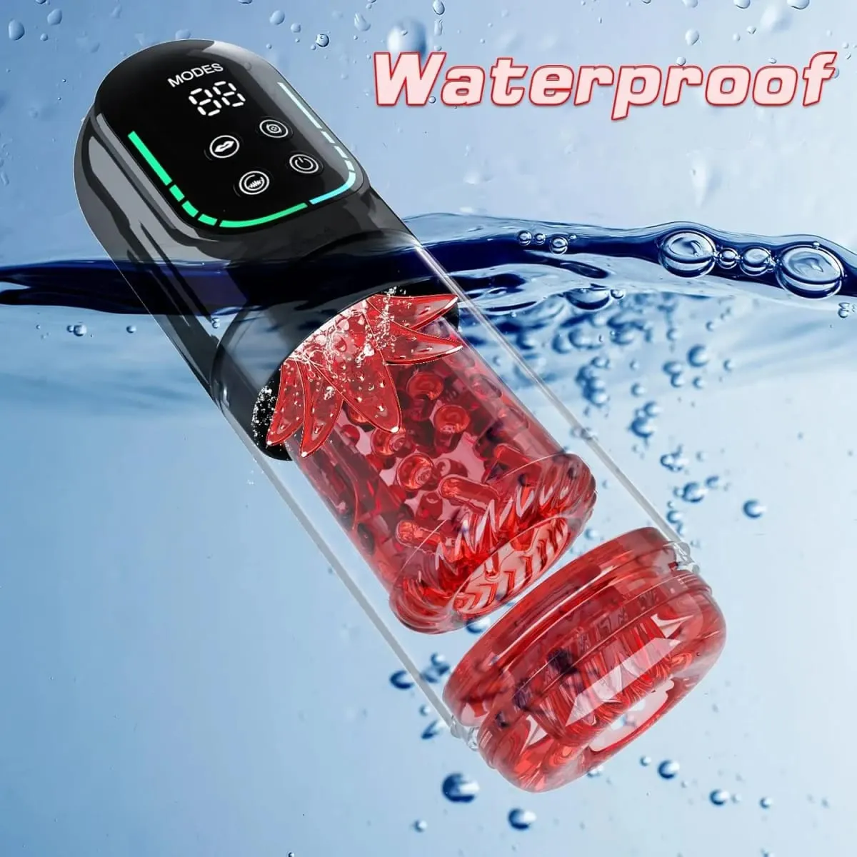 Automatic Male Masturbator Sex Toy for Men Pocket Pussy Vacuum Suction Thrusting Rotation Vibration Realistic Stroker Cup Device — image 2