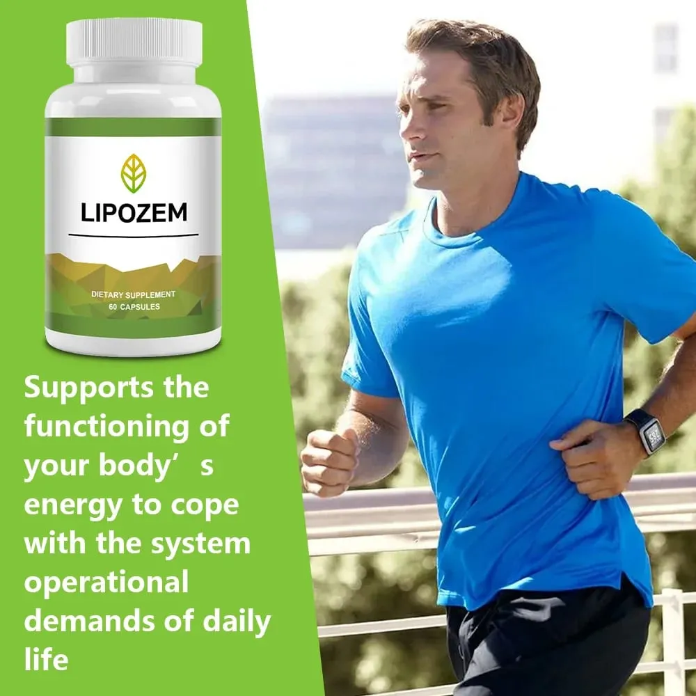 Lipozem for Weight Management Daily Supplement Gut Health 60 Capsules Metabolism — image 3