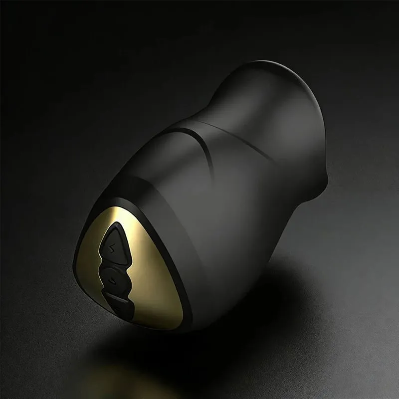 Glans Exerciser Vibrating Electric Shock Masturbator for Men Delay Endurance Training Penis Glans Trainer Male Sex Toys — image 1