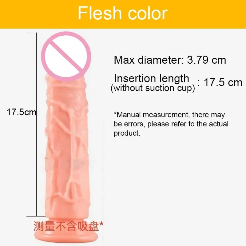 Transparent Big Dick 9 Sizes Realistic Jelly Dildo Women Gay Anal Sex Toys Soft Clitoris Vaginal Masturbators Penis Suction Cup — image 19