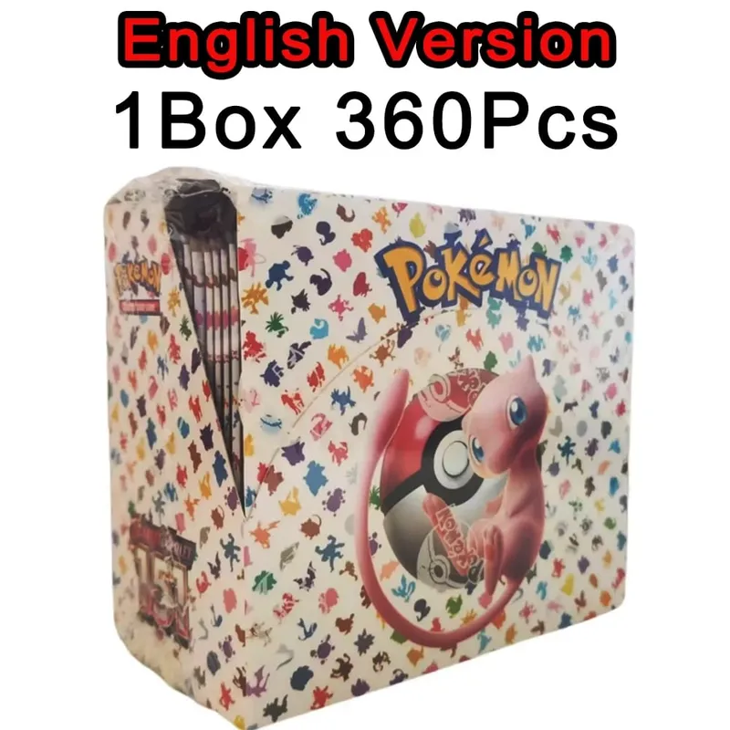 ** 360Pcs EnglishPokémonCards SunMoon Destined PSrismatic Evolutions Scarlet Violet 151 PALDEAN Booster Battle Transaction Card — image 6