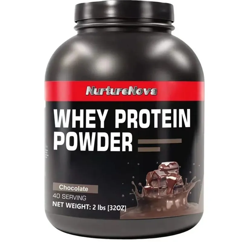 NurtureNova Whey Protein Powder Build Muscle Muscle Recovery Sports Vanilla Flavor Whey Protein Powder 40 Servings 1kg (35.2oz) — image 9