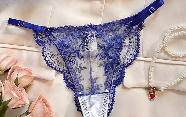 Conjunto Lencería Bordado Floral Transparente Aro Rejilla Copa Fina Sujetador Push Up Estilo Puro Deseo Ropa Interior Mujer S-XL — image 15