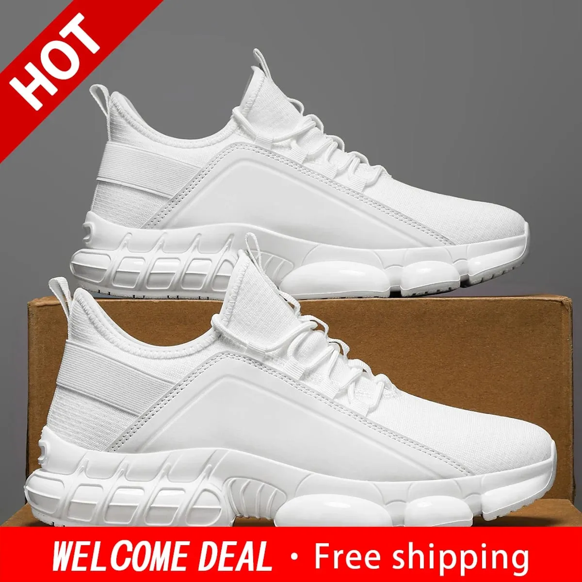 Men's Fashionable Breathable Sports casual shoes Lightweight and Comfortable Casual shoes Versatile Men's shoes — image 5