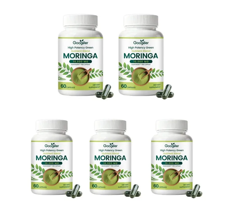Premium Moringa Supplement with Natural Leaf Extract Herbal Nutrition Formula for Daily Wellness Support 60 Capsules — image 11
