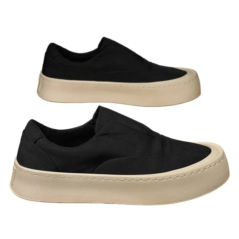 2026 Men's Canvas Casual Loafers Breathable Daily Sneakers Lightweight Comfortable Flat Footwear Free Shipping — image 6