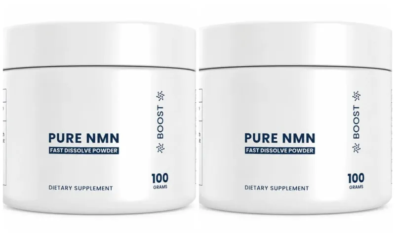 NMN Supplement Powder Nicotinamide Mononucleotide 500mg Pure Formula for Men Women Cellular Energy Support Daily Nutrition 100g