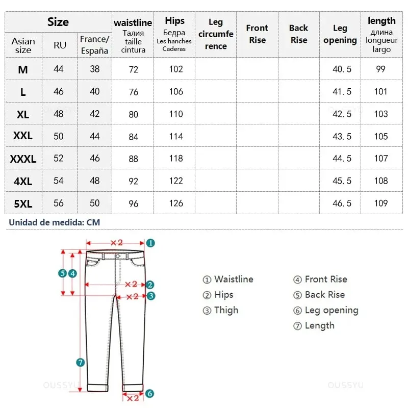 Sommer Blødt Lyocell stof Herre jeans Tynde Løse Lige Bukser Snøre Elastisk talje Korea Casual Bukser Plus Størrelse M-5XL