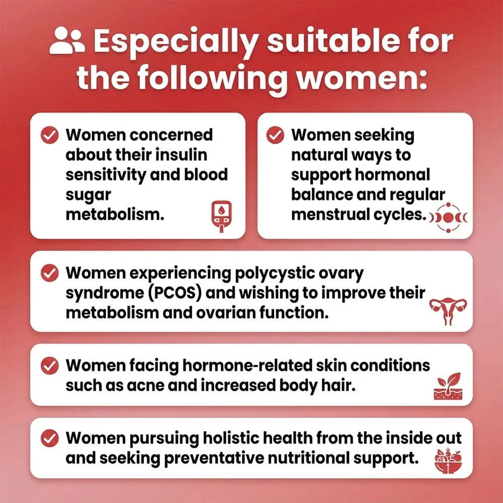 Myo-Inositol & D-Chiro Inositol Supplement for Women (40:1 Ratio Myo Inositol) Hormone Balance & Ovarian Health for Women — image 6