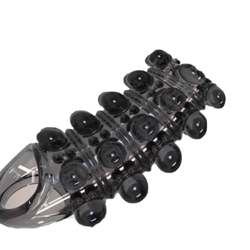 Soft Elastic Penis Extension Sleeve Delayed Ejaculation Condoms Cock Extender Increase Dick Sleeves Adult Sex Toys For Men — image 2