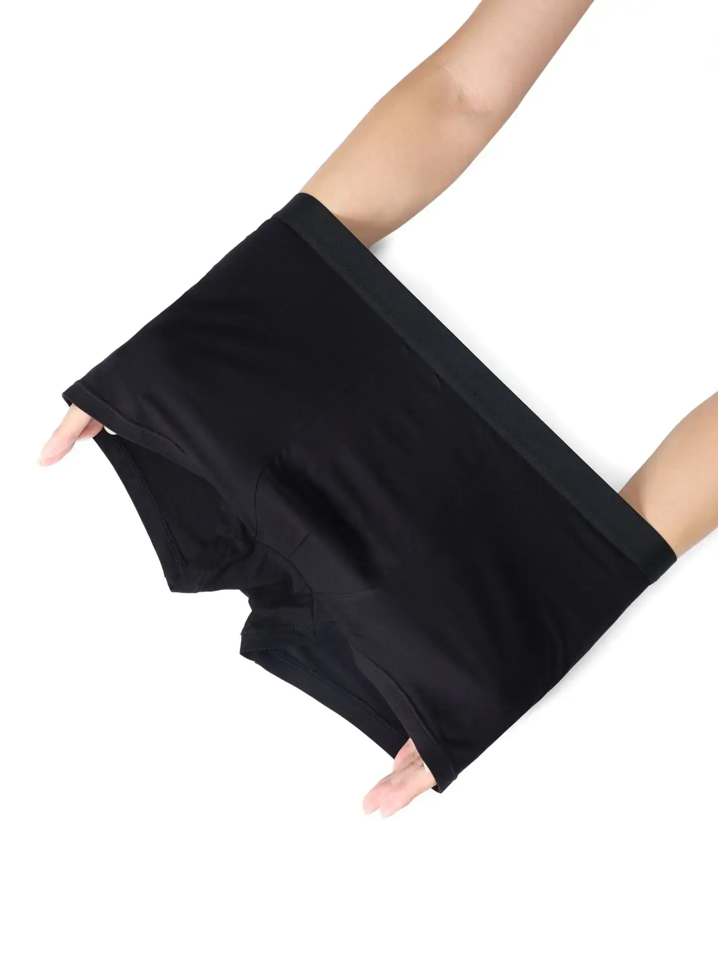 6 Pieces Bamboo Fiber Men's Underwear Solid Color Simple Men Boxer Shorts High Quality Fabric Knickers Soft Breathear Panties — image 5