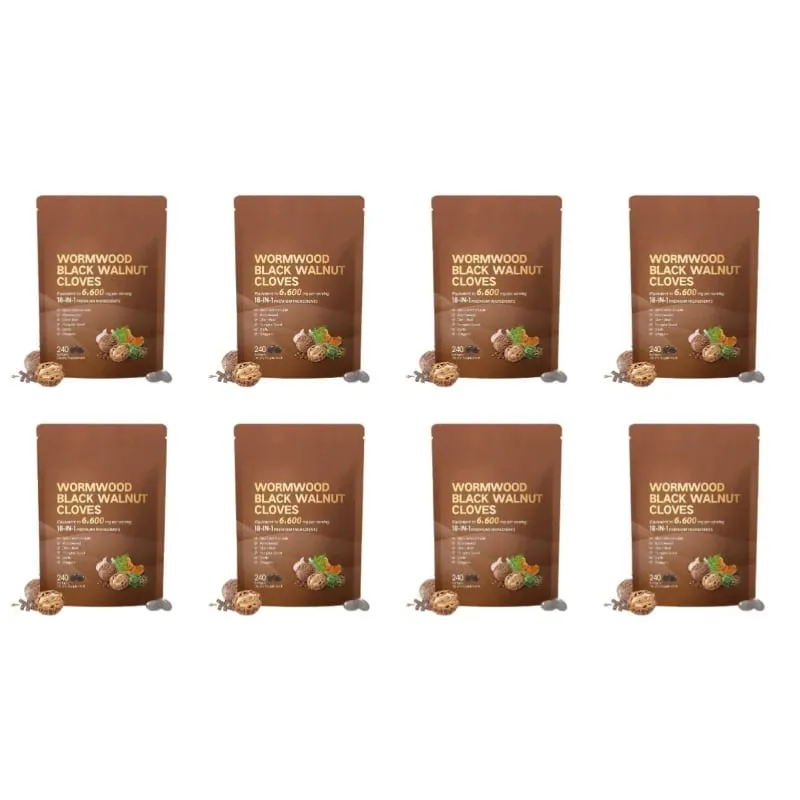 Wormwood Black Walnut Cloves 6600mg 18 In 1 Herbal Softgels Detox Digestive Health Gut Support Pumpkin Seed Garlic Oregano 240 — image 12