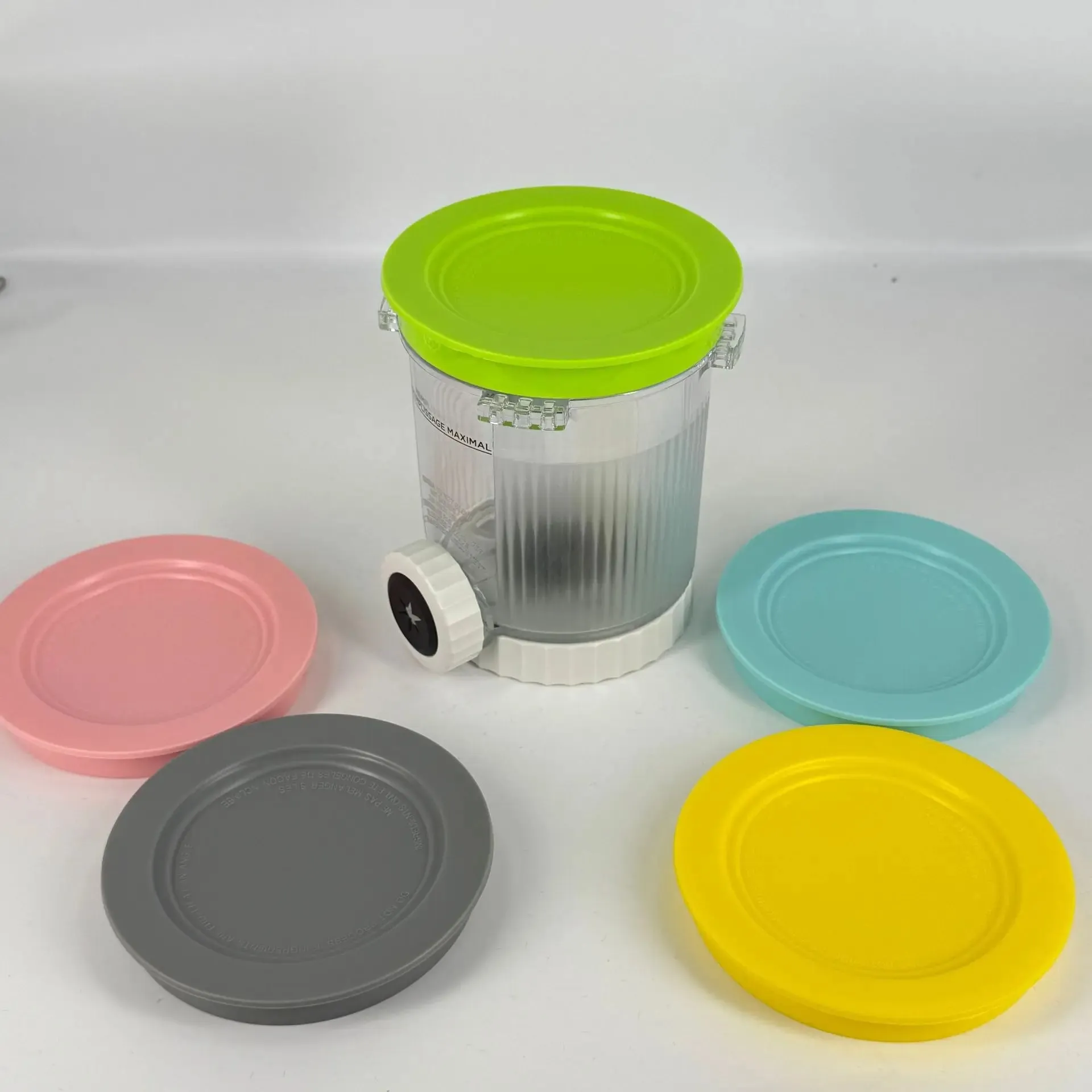 1pc/4pcs Creami Pint Container Compatible with Ninja Creami NC301/500/501/700/701 Replace Part for Ninja Swirl Ice Cream Maker — image 10