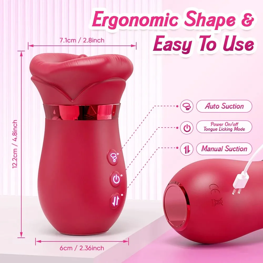 Tongue Wiggle Vibrator for Women Vacuum Sucking Clitoris Stimulator Female Masturbator Nipples Clit Sucker Sex Toy for Women — image 5
