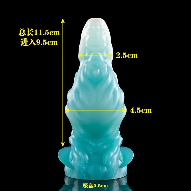 12 Zodiac Signs Series Alien-shaped Penis Realistic Dildo Vaginal Anal G-spot Stimulator with Suction Cup Orgasm Adult Sex Toys — image 13
