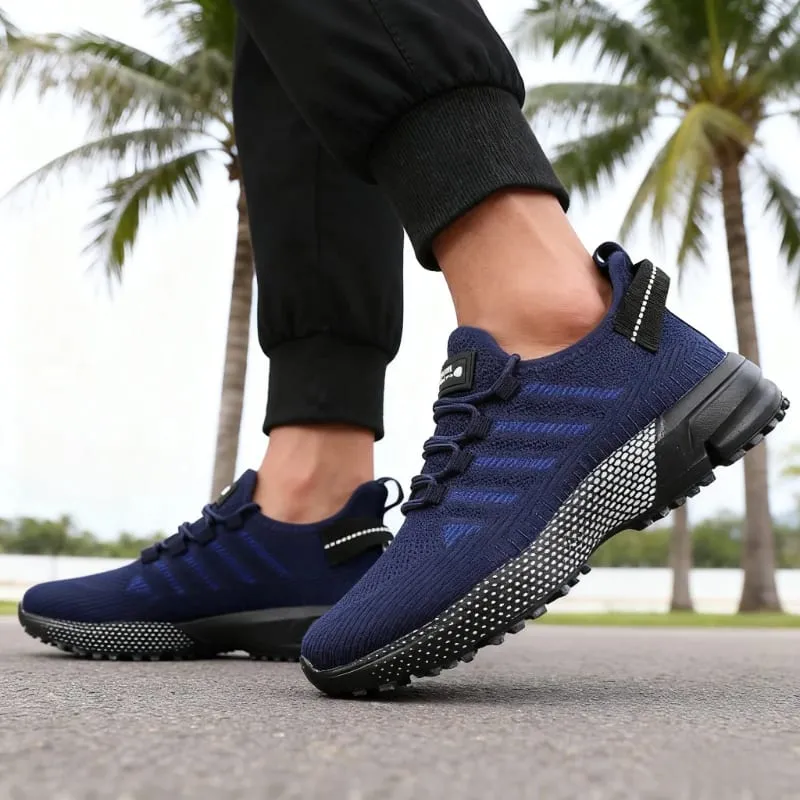 Shoes for Men High Quality Male Sneakers Breathable Fashion Gym Casual Light Walking Sneakers Non Slip Men Shoes Tenis Masculino — image 4