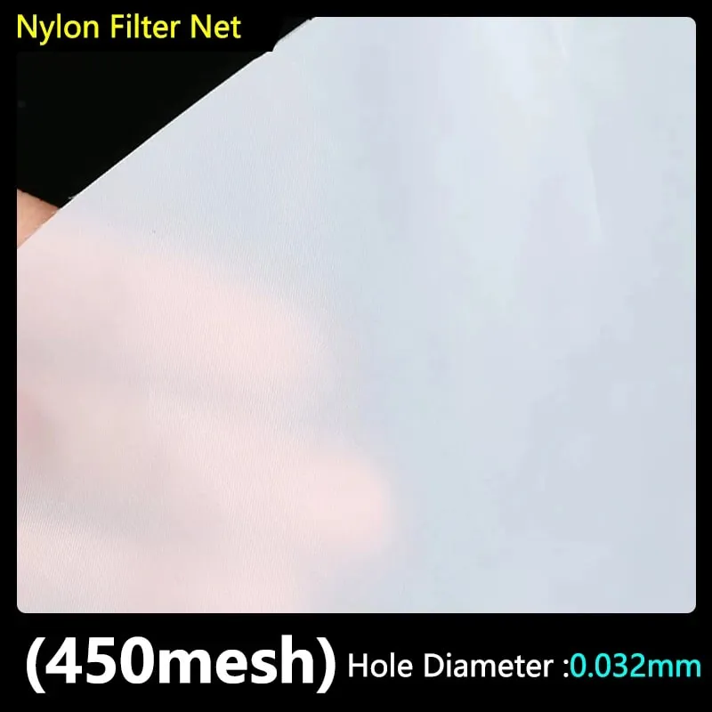 Food Grade Nylon Filter Mesh 80-500 Mesh Reusable Filter Fabric for Wine Drinking Water Kitchen Oil Paint & Ink Purification