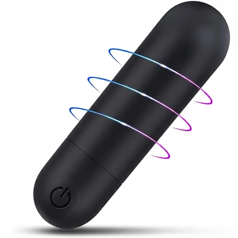 Silicone Bullet Vibrator Female Nipple Clitorals Stimulator Mini Vaginal Anal Massager Fully Waterproof Adult Sex Toys for Women