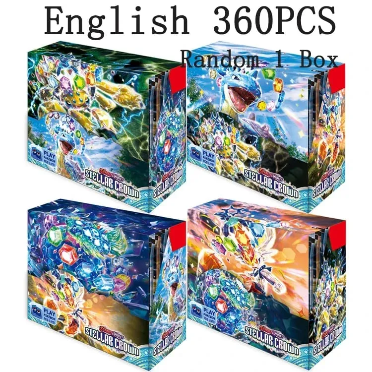 Pokémon PRISMATIC EVOLUTIONS SURGING SPARKS SCARLET & VIOLE 151 Booster Display Box Pokémon Booster Cards Cartas de jogar