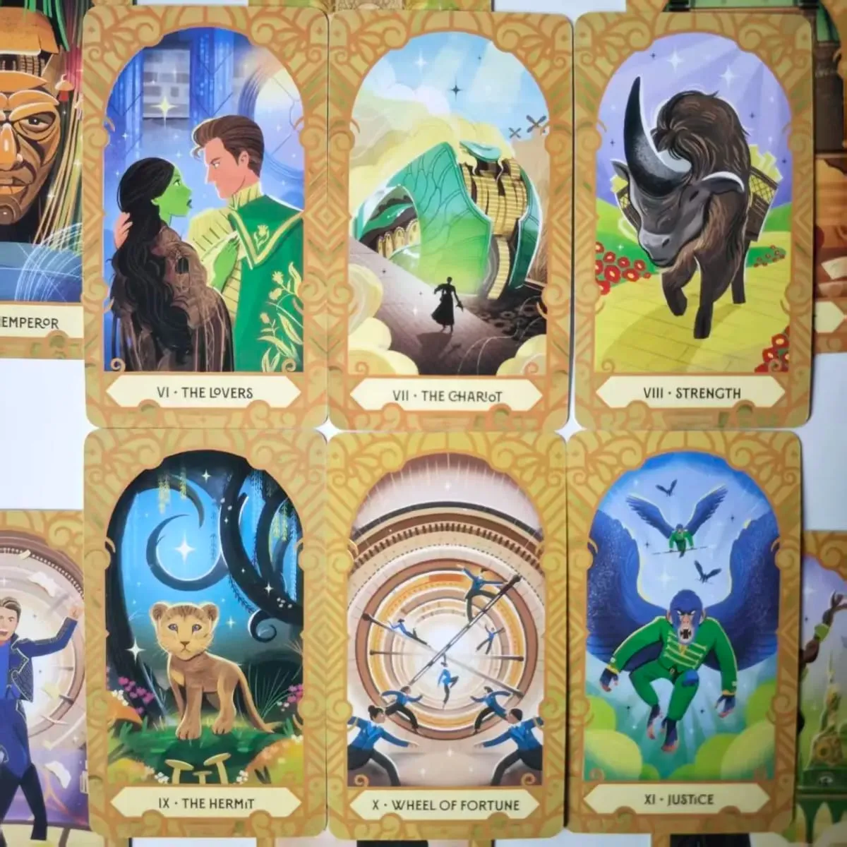 Mazzo di Tarocchi Malvagi - Set Completo di Tarocchi Tradizionali da 78 Carte di Divinazione a Tema Fantasia per Principianti e Collezionisti — image 2