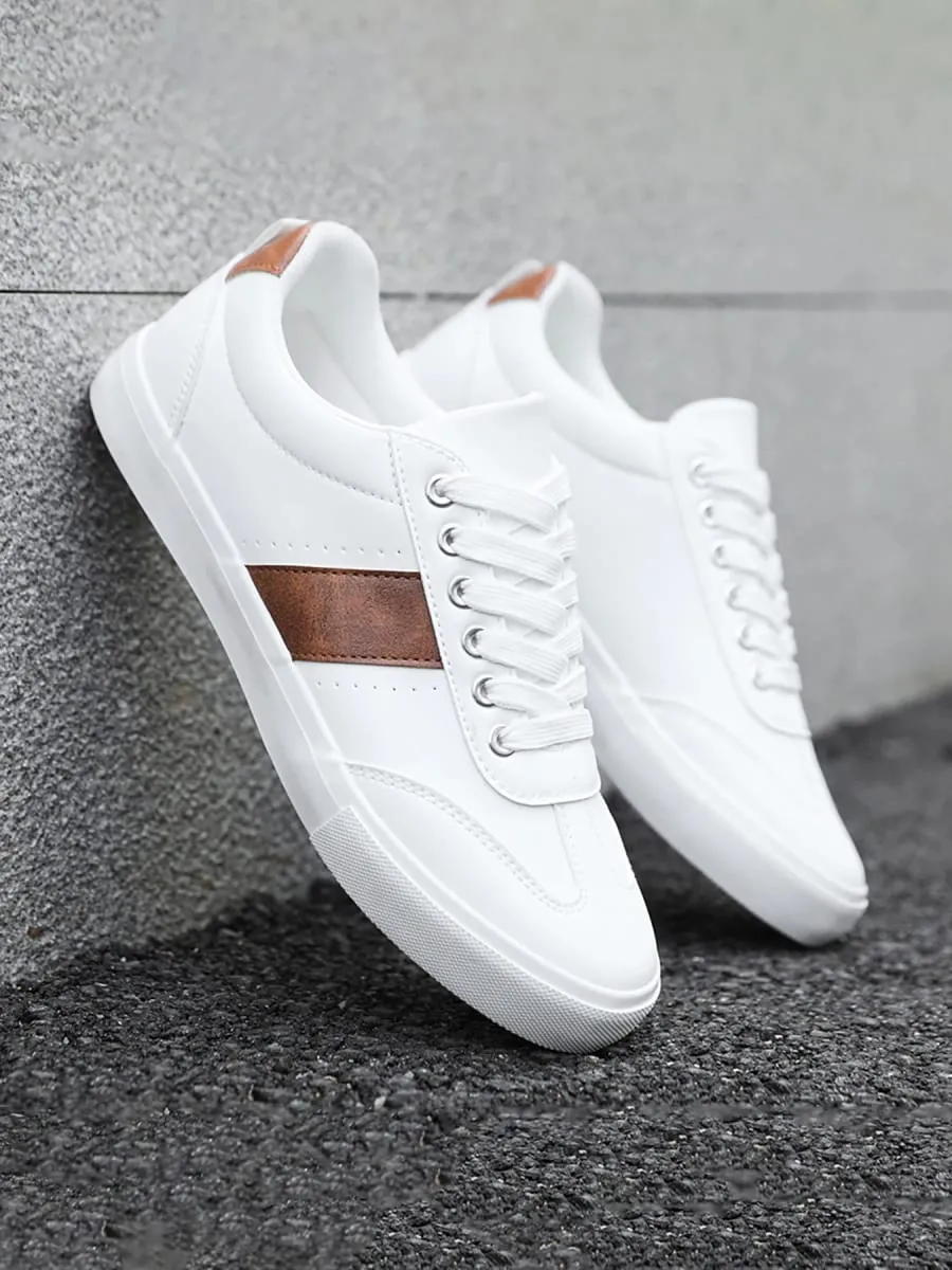 Men's Fashionable Casual Sports Sneakers - Round-Toe Lace-Up Design Offering a Comfortable Experience Suitable for All Seasons — image 7