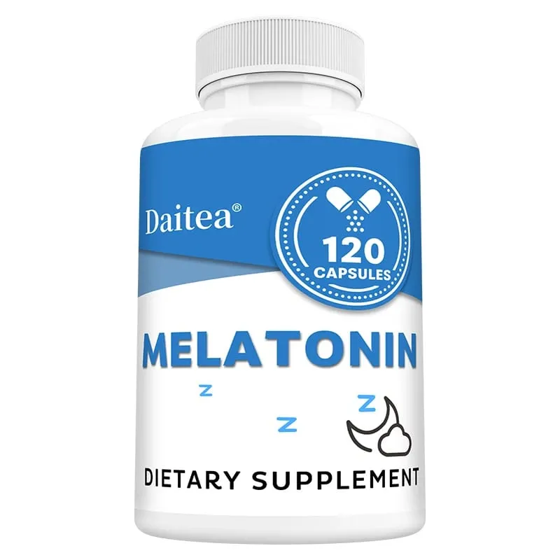 Kapsul Suplemen Melatonin 5 Mg - Dukungan Tidur Alami Relaksasi dan Ketenangan Meningkatkan Kualitas Tidur