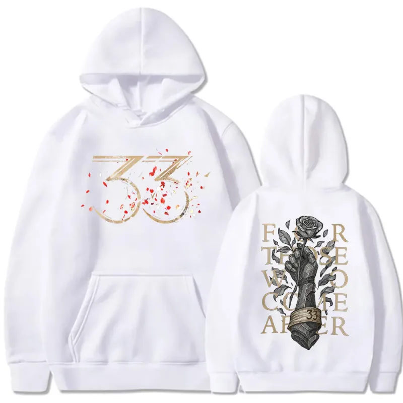 Game Clair Obscur Expedition 33 for Those Who Come After Hoodies Men Clothing Casual Long Sleeves Hooded Sweatshirts Streetwear — image 2