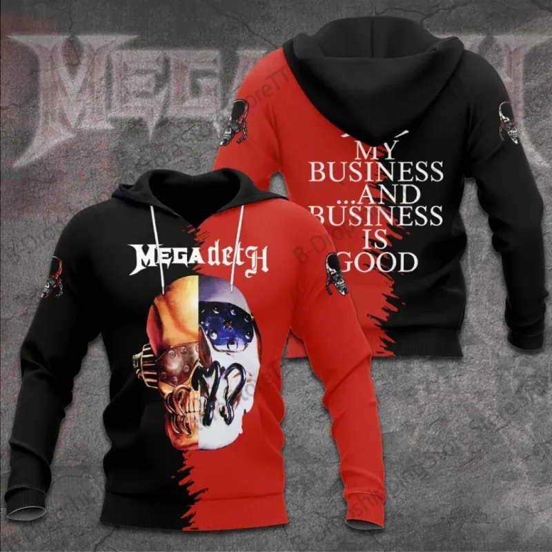 Metal Rock Band Megadeth 3d Print Hoodie Men Women Fashion Long Sleeve Hoodies Vintage Coat Men Sweatshirt Unisex Clothes NEW — image 3