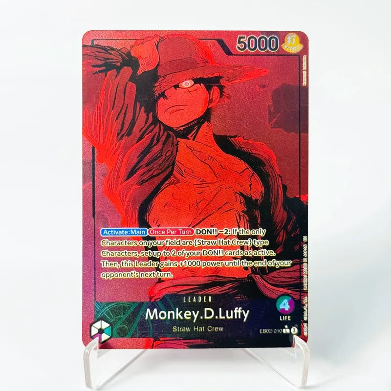 One Piece US College Basketball Luffy Promo Card Straw Hat Crew Anime Collectibles Replica High Quality Cards Foil Texture Card — image 6
