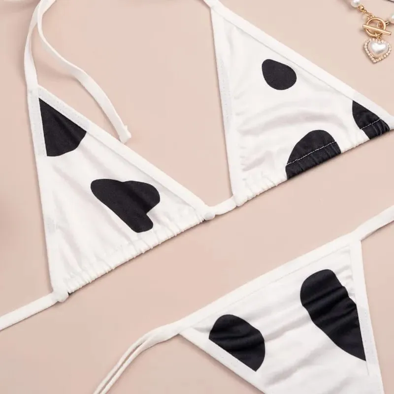 Sexy Underwear European and American Sexy Women's Lingerie Set - Pajama Set (2-piece) Micro Bikini Plus Size Lingerie — image 5