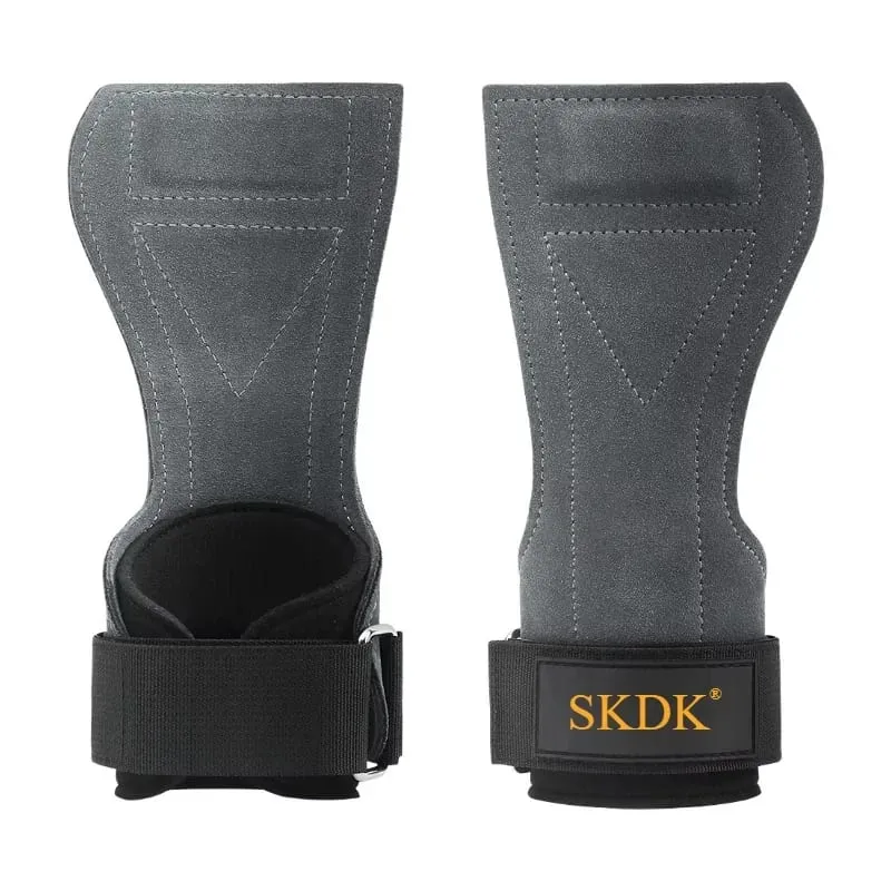 Anti-Slip Gym Gloves Palm Guards Wrist Straps Protector Weightlifting Workout Gloves Anti-callus Grip Fitness Training Equipment — image 2