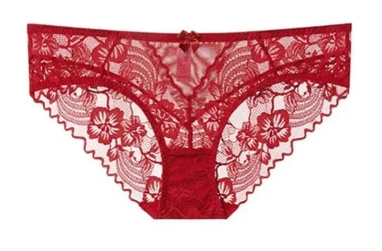 Everyday Lace Lingerie Ultra-thin Breathable Upper Support Anti-sag No Sponge Transparent Bra Set ladies Basic Underwear S-XL — image 12