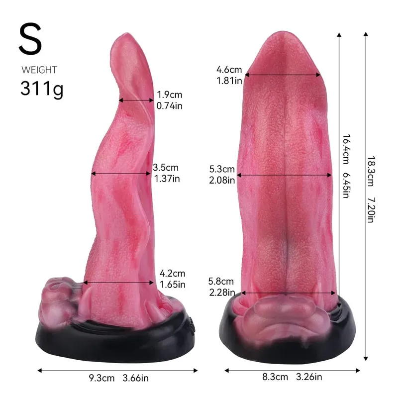 Wide Monster Dildo With Strong Sucker Size S L Butt Plug Soft Anal Plug Penis Anus Dilator Flirting Sex Toys For Woman