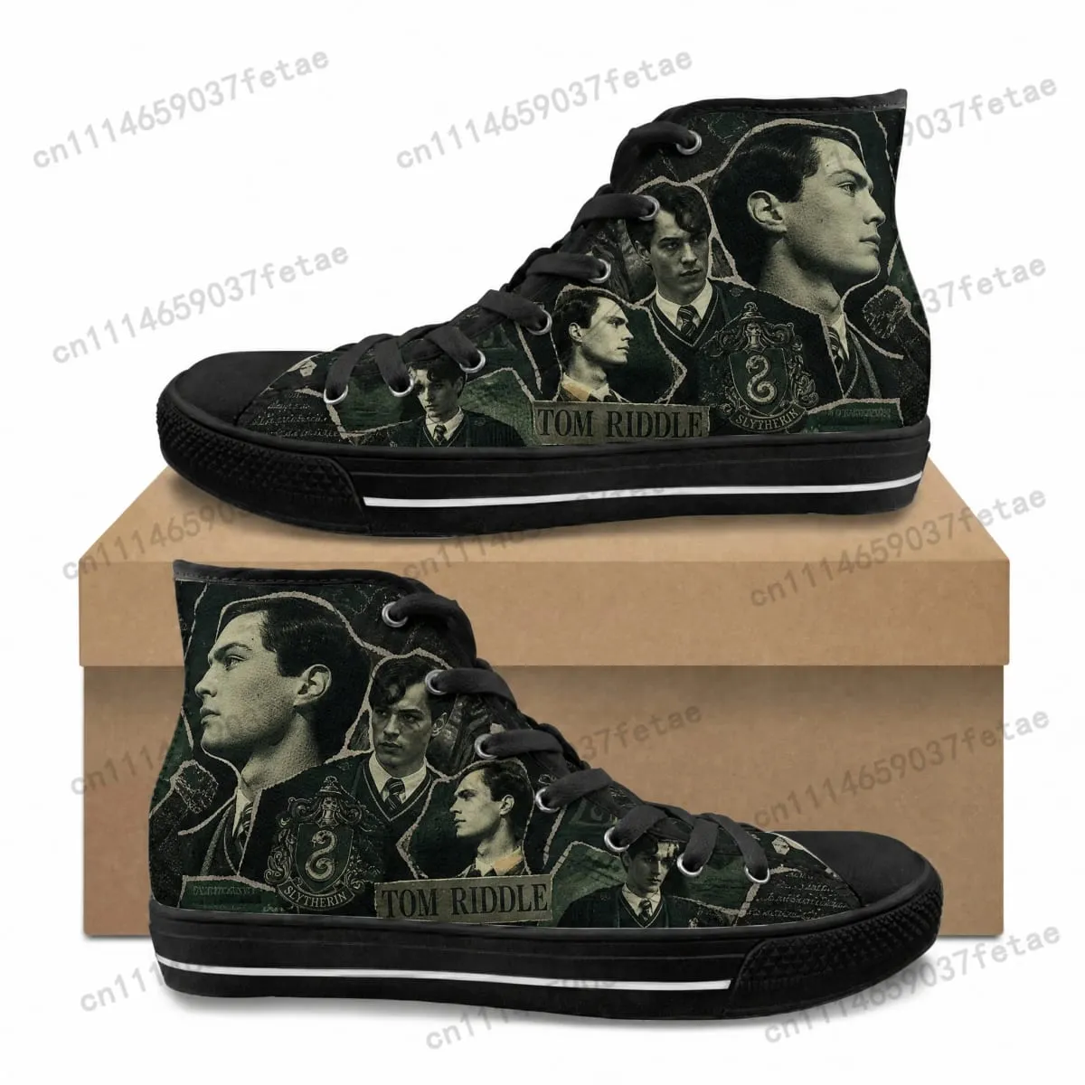 Tom Riddle Low Top High Quality Sneakers Teenager Canvas Sneaker Mens Womens Casual Couple Shoes Customization Shoe — image 6