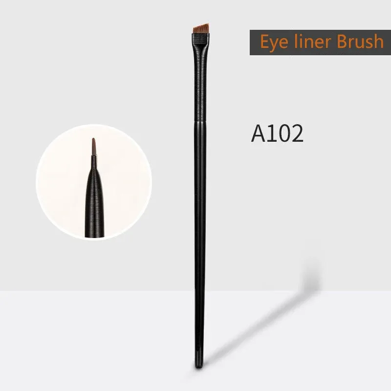 Szemöldök szemceruza ecset kis szögben dőlt penge bélés Szemöldökkontúr ecset Beauty Cosmetics eszköz Smink ecset készlet