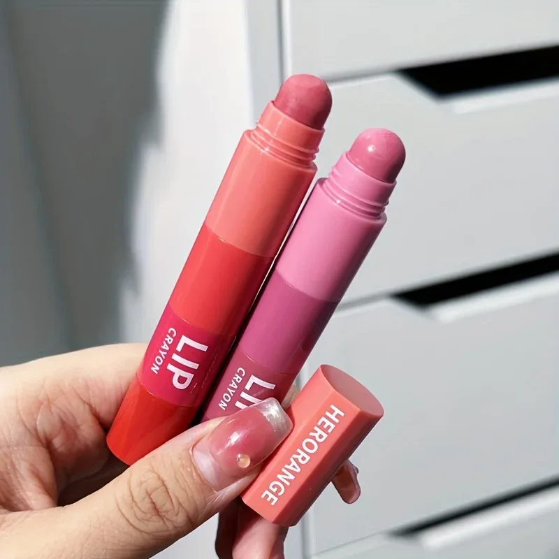 Herorange Mini Bullet Lipstick Four Colors DIY Gradient Matte High Pigment Long Lasting Transfer Proof Portable Lip Makeup — image 6