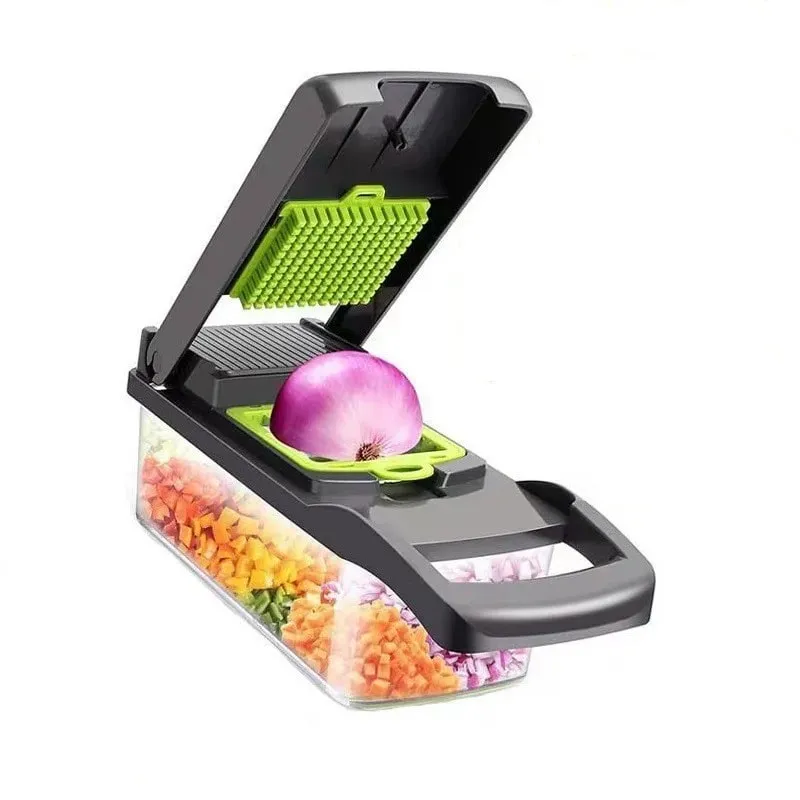 14Set Of Multifunctional Grater Potato Shredded Vegetables Dicing Handy Gadget Slicer Kitchen For Home Lazy Shredding
