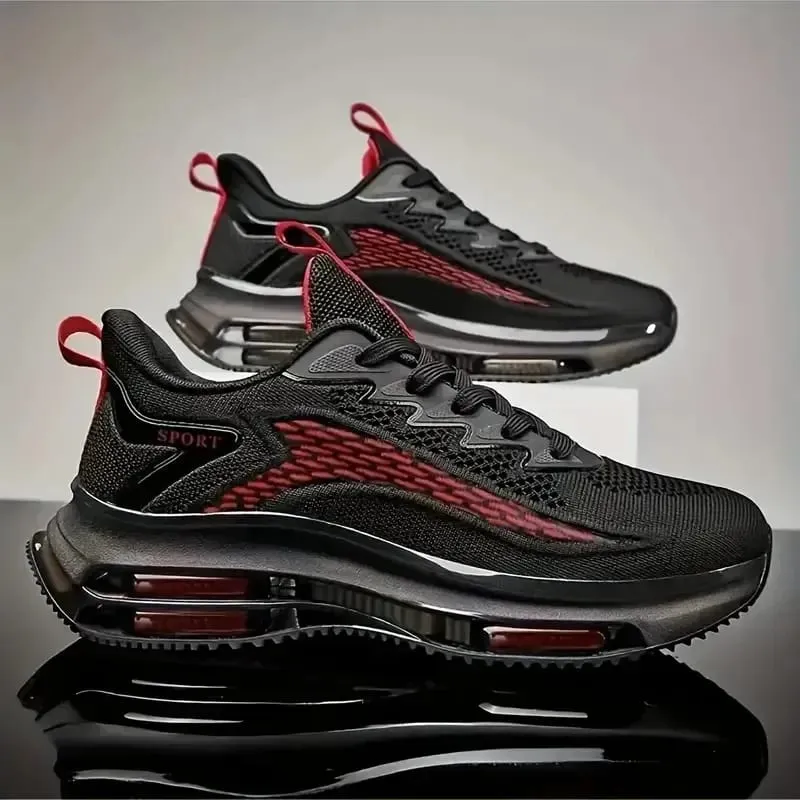 High Quality Sneakers Male Trend Red Platform Basketball Shoes Men Casual White Sport Walking Sneakers Men's Trainer 2026 — image 8