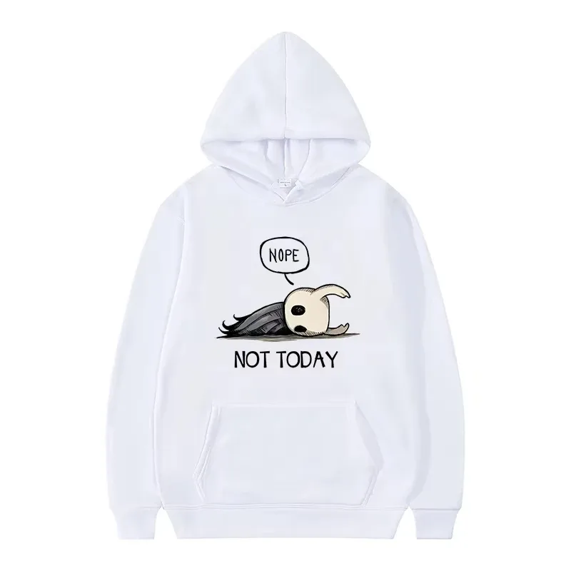 2025Autumn Winter Hollow Knight Men Hoodies Korea Ulzzang Grunge Y2k Aesthetic Women Pullover Coat Graphic Streetwear Sweatshirt