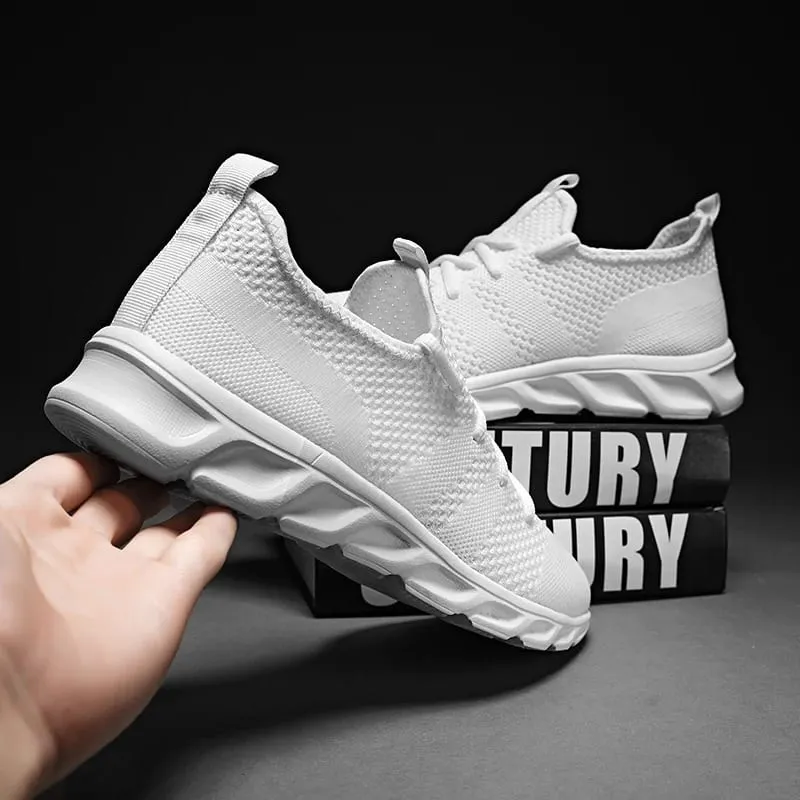 Men's Casual Sneakers Breathable Summer Running Shoes Lightweight Soft Sport Shoe Outdoor Fashion Tennis Shoes for Men Women — image 5