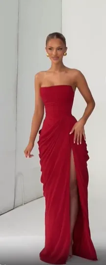 Ruched Waist Satin Long Dress Solid Bodycon Sleeveless Cowl Neck Fishtail Women Dresses 2026 Summer Lady Formal Evening Gowns — image 10