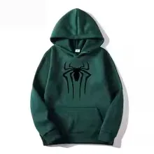 Latest Fashion Men's and Women's Hoodies Casual Hoodies Unisex Trendy Printed Spider Pattern Hoodies — image 19