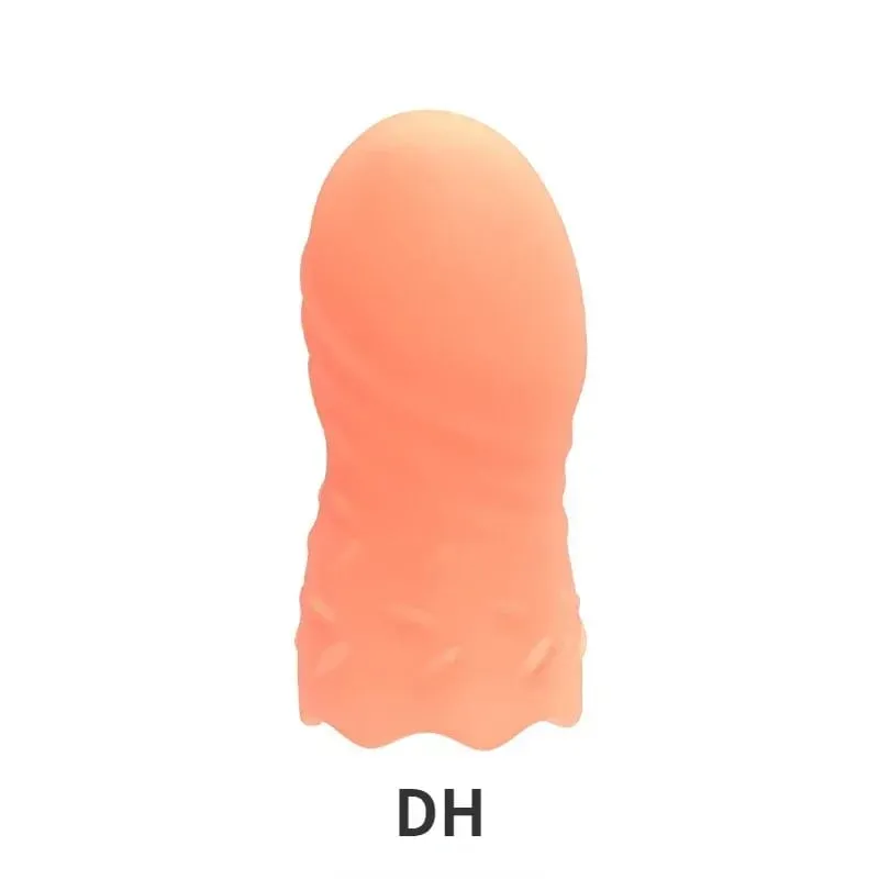 귀두 커버 음경 확대 슬리브 포피 Corretion 수탉 반지 음경 확장기 지연 사정 섹스 토이 남성용 성인 장난감 — image 8