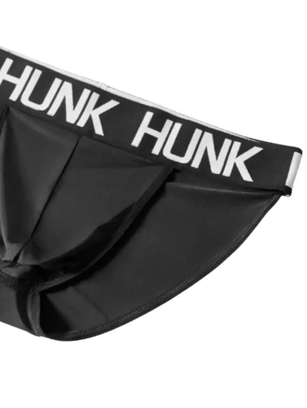 Sexy Men Low Rise High Cut Bikini Briefs Ice Silk Soft Lightweight Breathable Underwear Sport Workout Daily Single Underpants — image 10