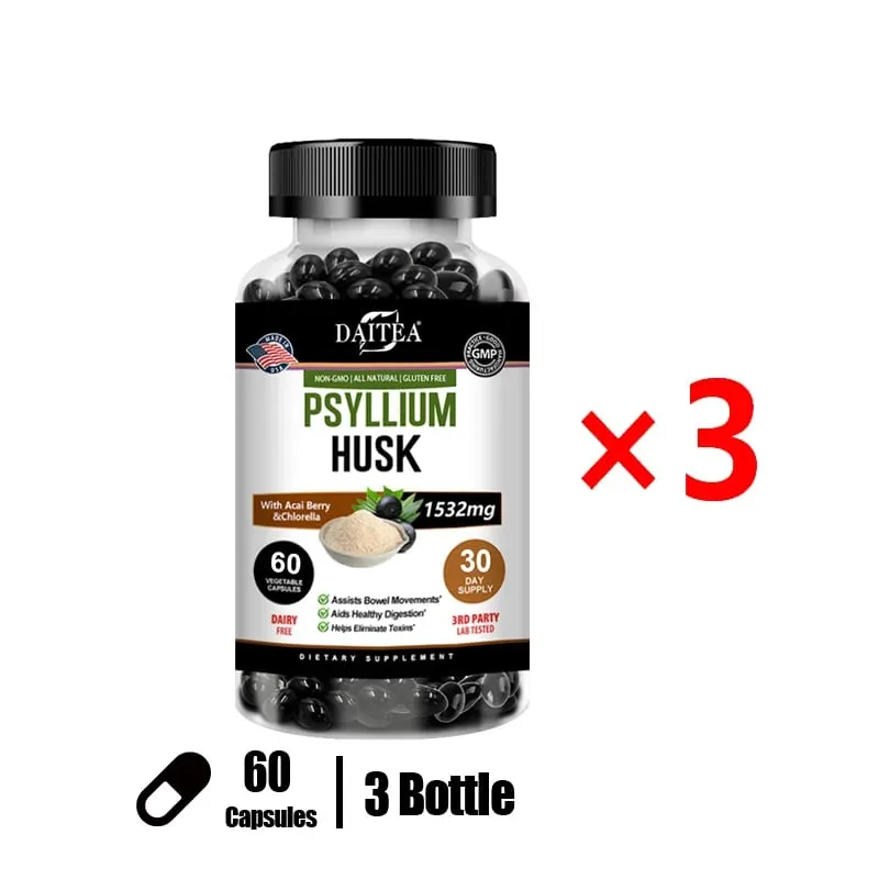 Psyllium Husk - Contains Natural Psyllium Husks To Benefit Intestinal and Digestive Health and Enhance Immunity — image 10