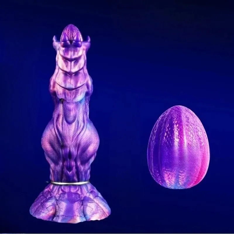 Newly Developed Ovipositor Toy Inflatable Anal Plug Vaginal Laying Eggs Fantasy Knot Dildo Sex Toys For Women Men Adult Games — image 2